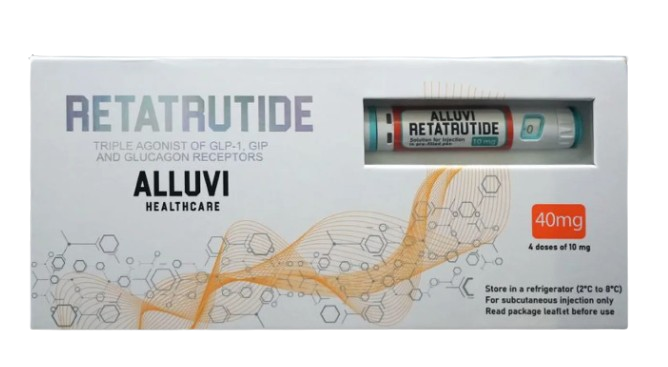 ALLUVI Retatrutide 40mg — caneta pré-preenchida